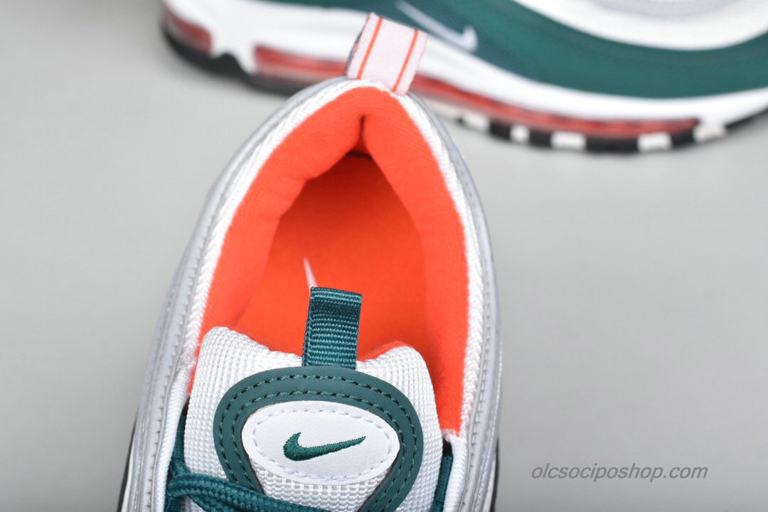 Nike Air Max 97 Fehér/Zöld/Narancs Cipők