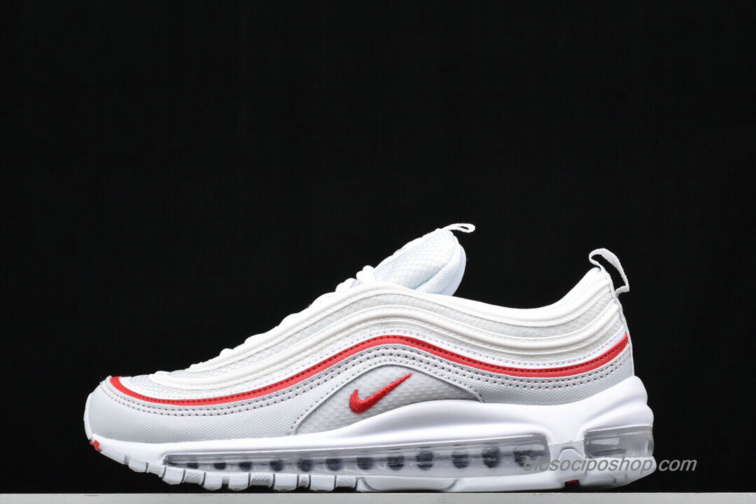 Nike Air Max 97 Szürke/Fehér/Piros Cipők