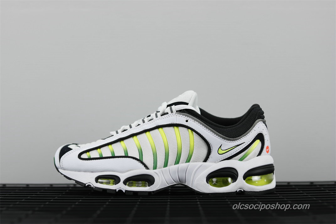 Férfi Nike Air Max Tailwind IV Fehér/Zöld/Fekete Cipők (AQ2567-700)