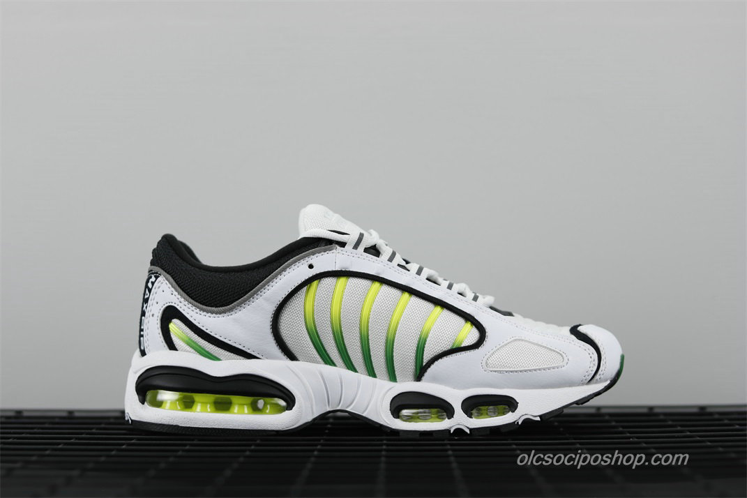 Férfi Nike Air Max Tailwind IV Fehér/Zöld/Fekete Cipők (AQ2567-700)