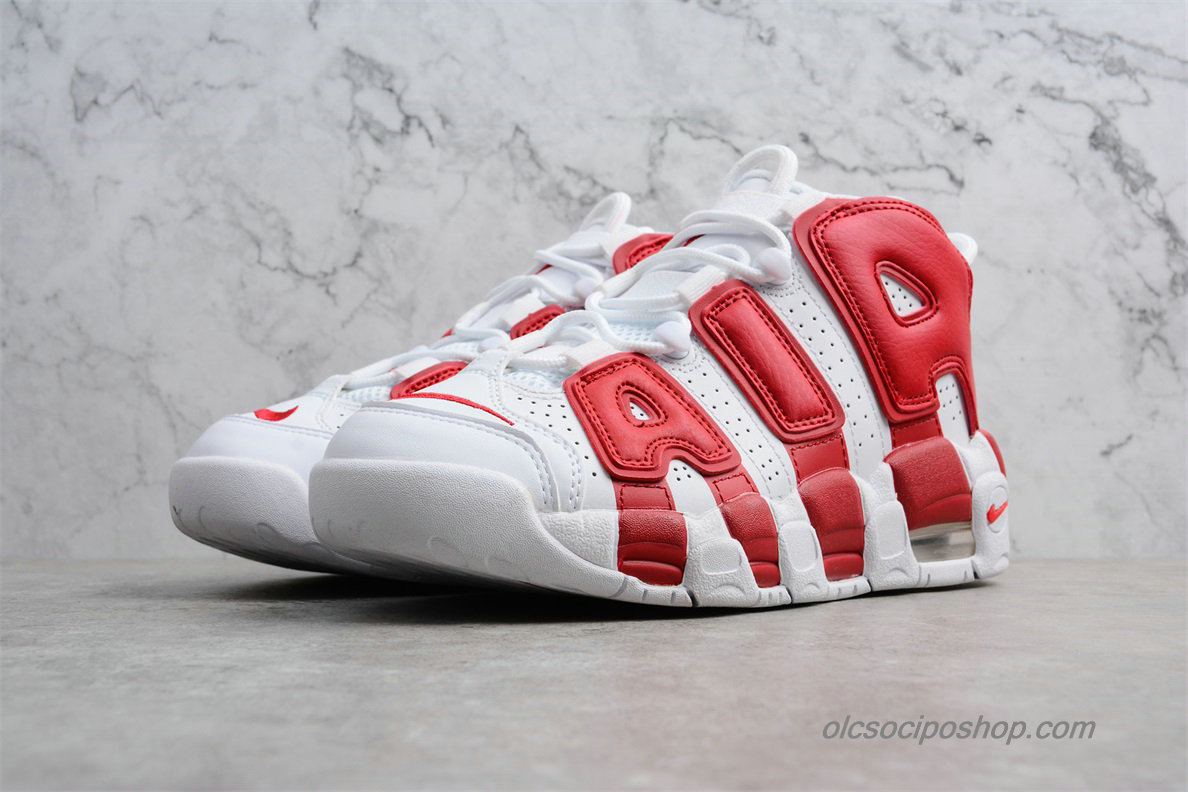 Nike Air More Uptempo OG Fehér/Piros Cipők (414962-100)