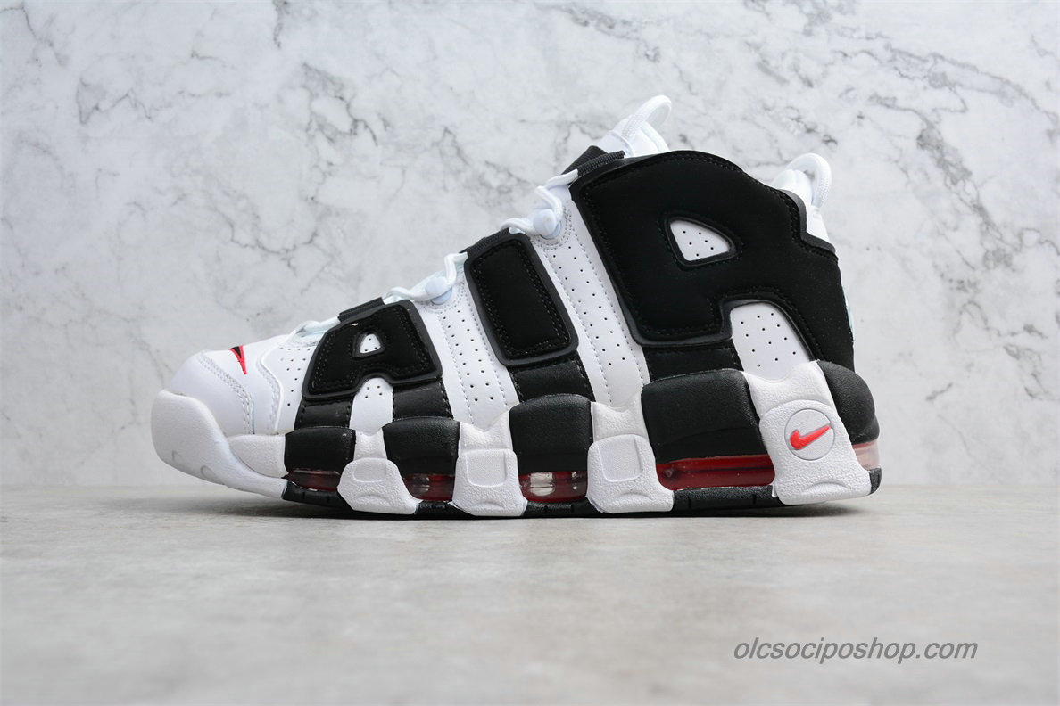 Férfi Nike Air More Uptempo OG Fehér/Fekete Cipők (414962-105)