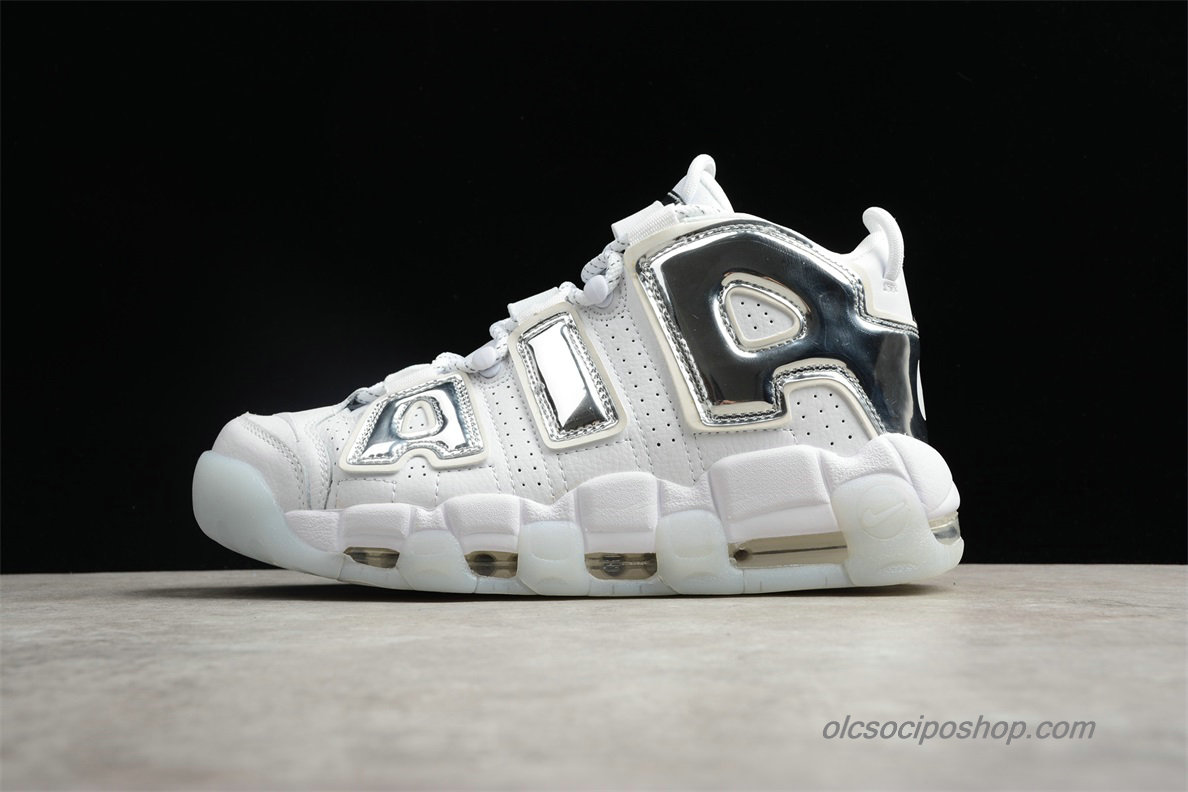 Nike Air More Uptempo OG Fehér/Ezüst Cipők (917593-100)