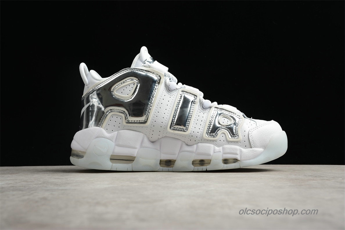 Nike Air More Uptempo OG Fehér/Ezüst Cipők (917593-100)