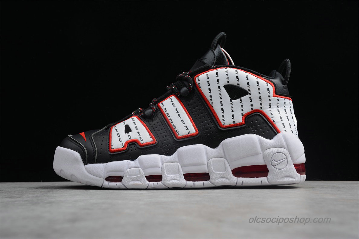 Nike Air More Uptempo OG Fekete/Fehér/Piros Cipők (AV7947-001)