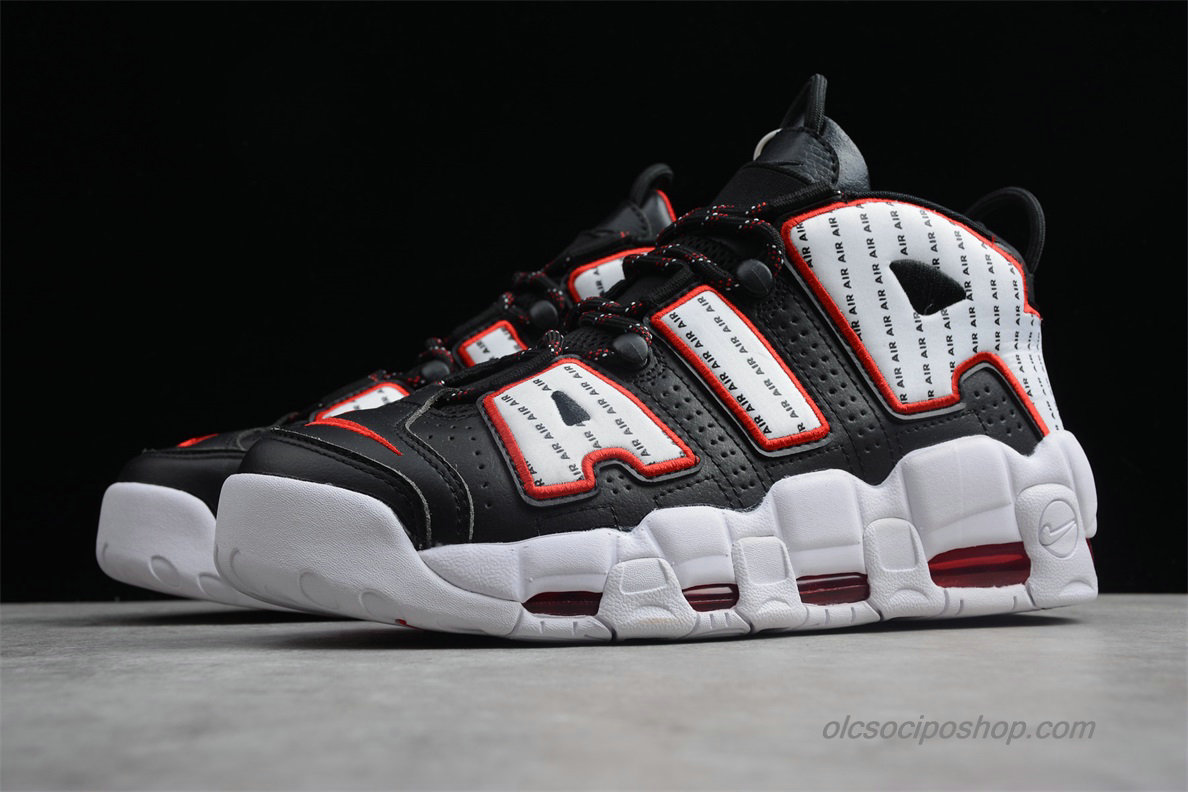 Nike Air More Uptempo OG Fekete/Fehér/Piros Cipők (AV7947-001)