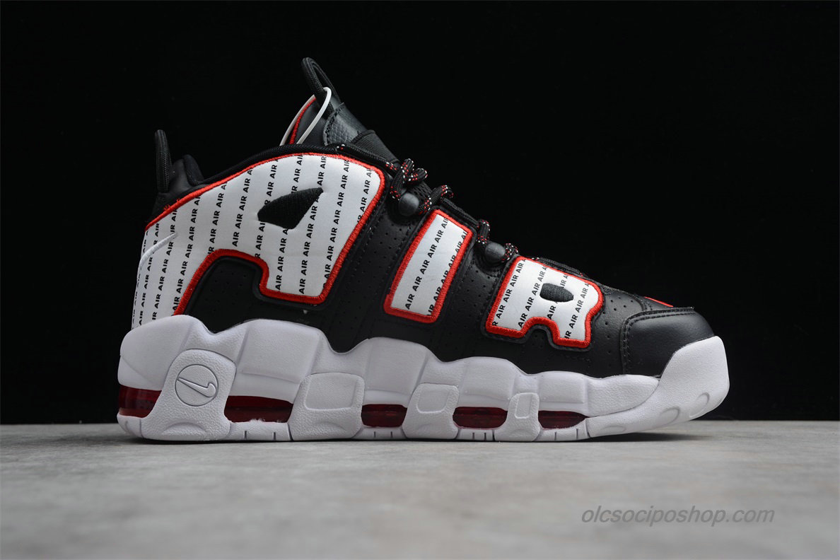 Nike Air More Uptempo OG Fekete/Fehér/Piros Cipők (AV7947-001)