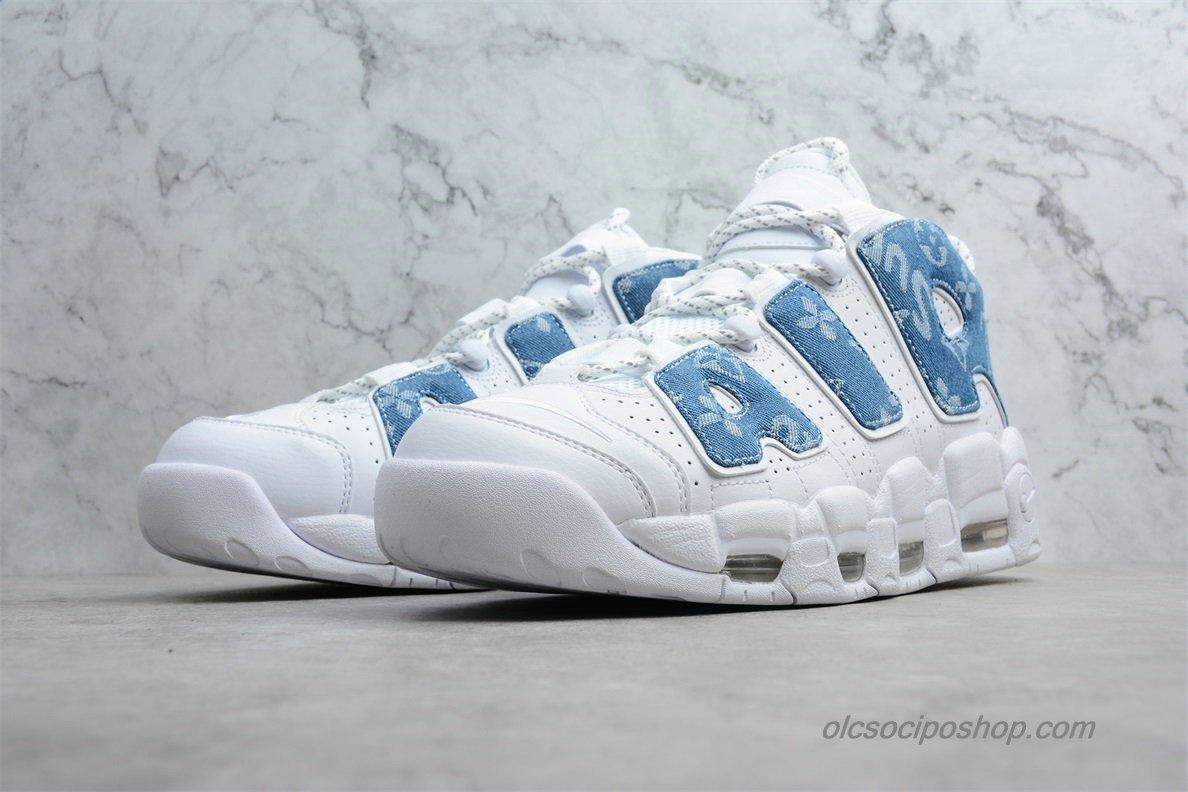 Nike Air More Uptempo OG Fehér/Kék/Jean Cipők