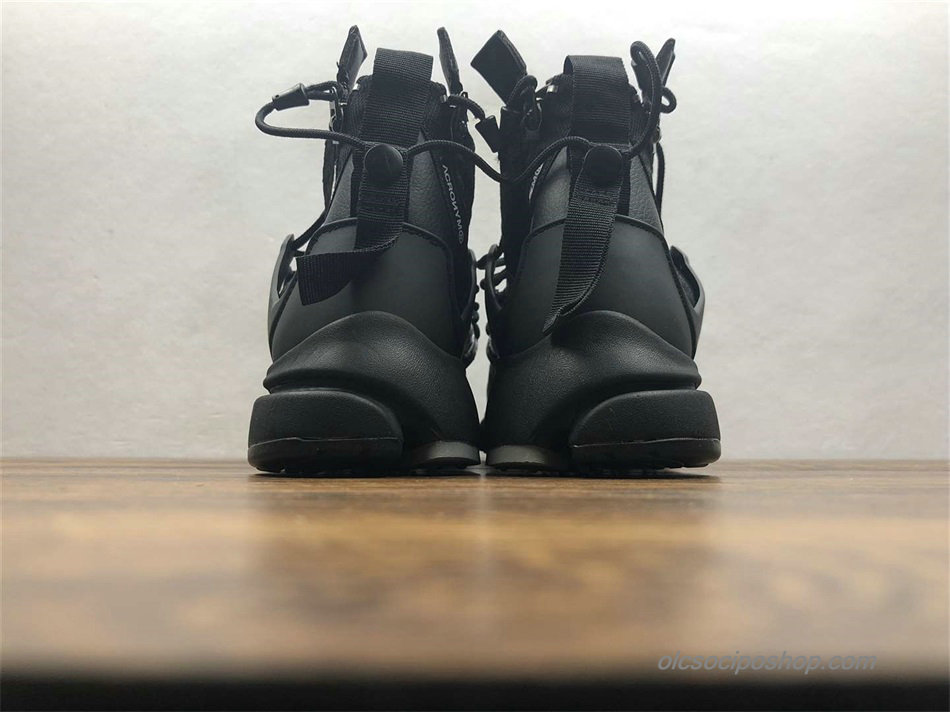 Férfi Acronym x Nike Air Presto Mid Fekete/Szürke Cipők (AH7832-001)