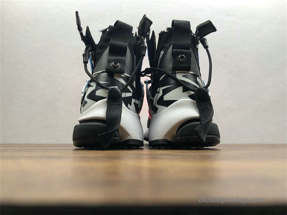 Férfi Acronym x Nike Air Presto Mid Rózsaszín/Fekete/Kék Cipők (AH7832-600)