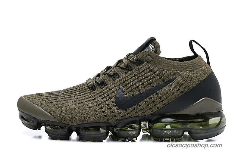 Férfi Nike Air VaporMax 2019 Olajbogyó/Fekete Cipők (AJ6900-300)