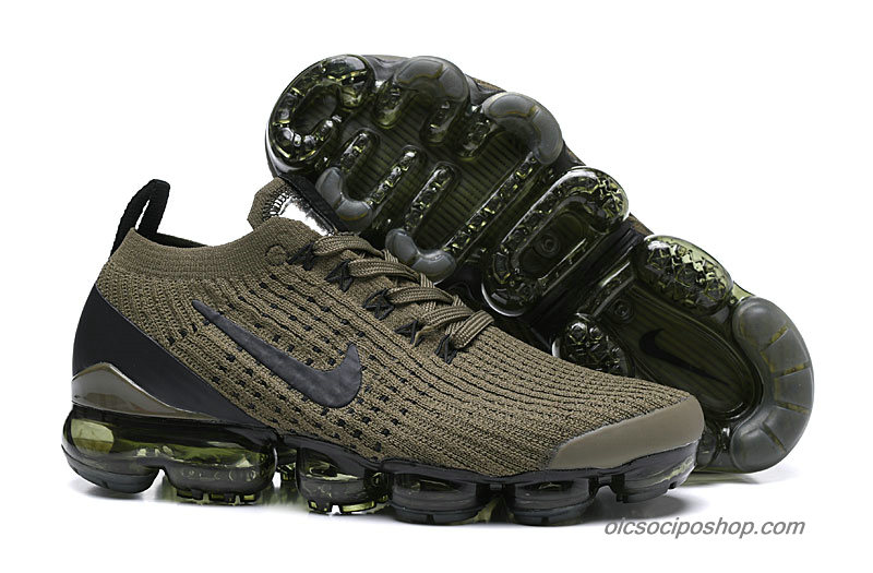 Férfi Nike Air VaporMax 2019 Olajbogyó/Fekete Cipők (AJ6900-300)