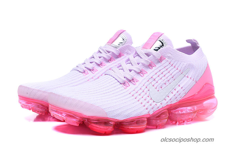 Női Nike Air VaporMax 2019 Fehér/Lila/Rózsaszín Cipők (AJ6910-005)