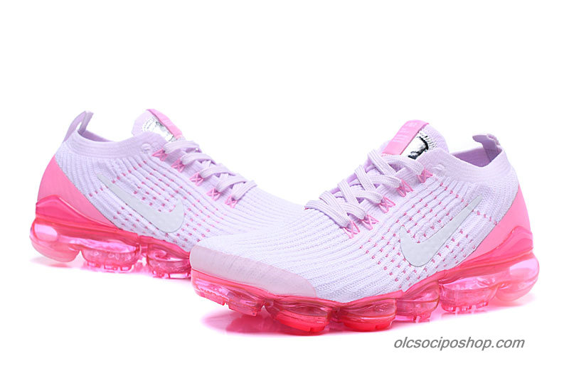 Női Nike Air VaporMax 2019 Fehér/Lila/Rózsaszín Cipők (AJ6910-005)