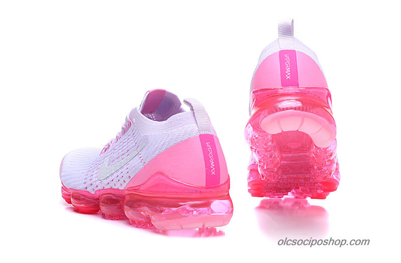 Női Nike Air VaporMax 2019 Fehér/Lila/Rózsaszín Cipők (AJ6910-005)