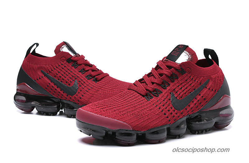 Nike Air VaporMax 2019 Sötét vörös/Fekete Cipők (AJ6900-602)