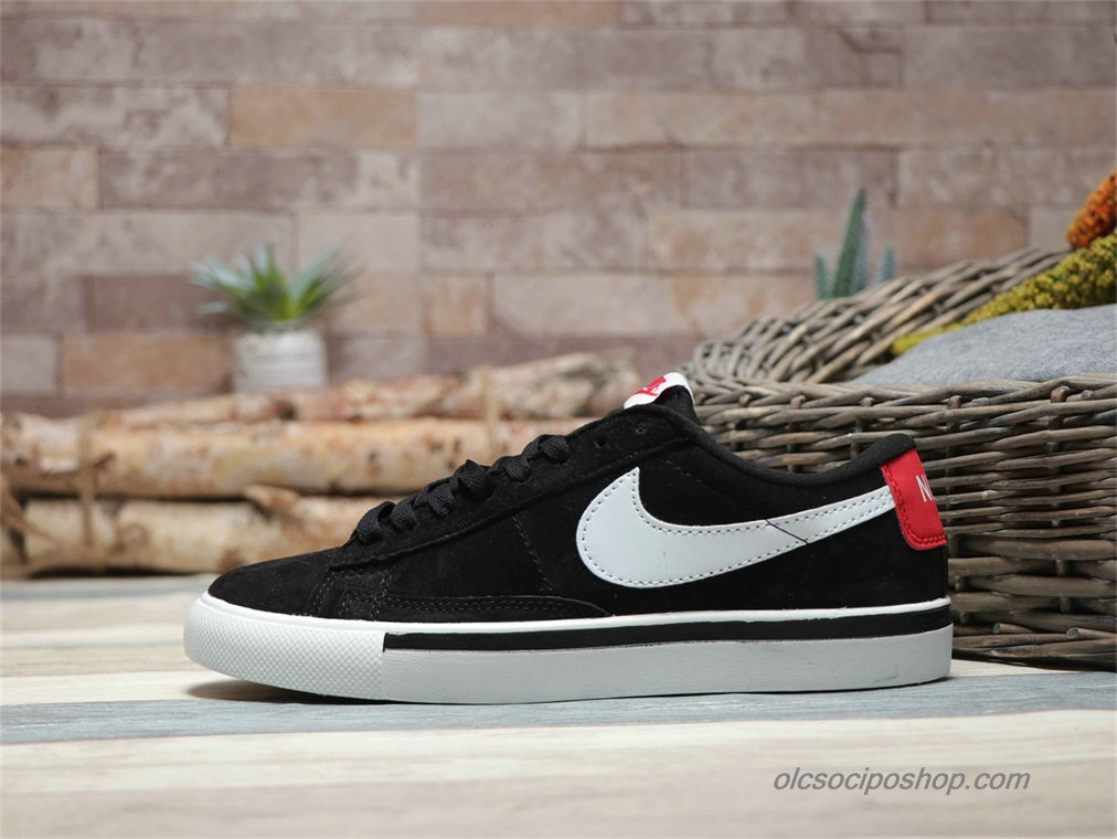 Nike Blazer Low Suede Fekete/Fehér Cipők