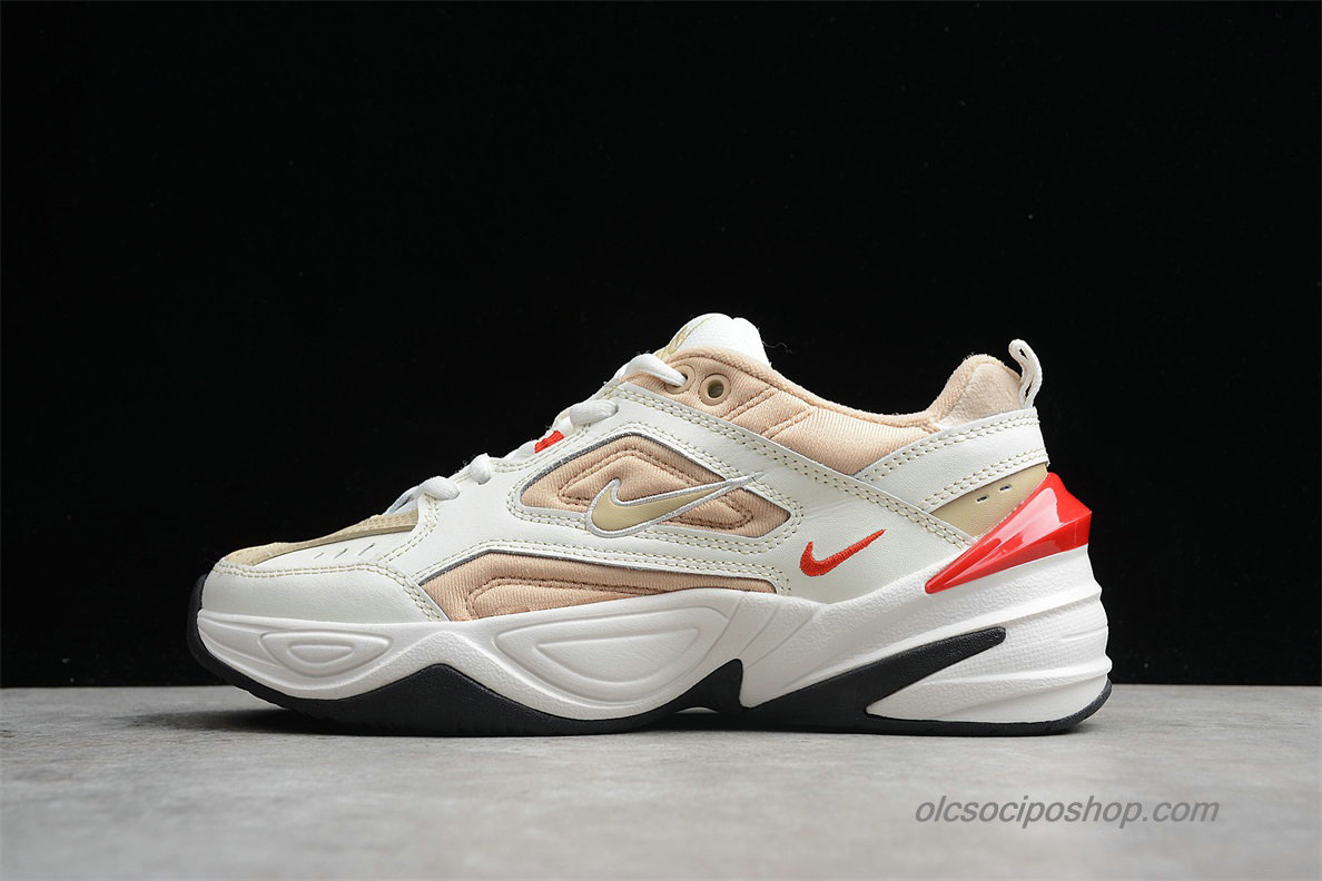 Nike M2K Tekno Piszkosfehér/Khaki/Piros Cipők (AV4789-102)