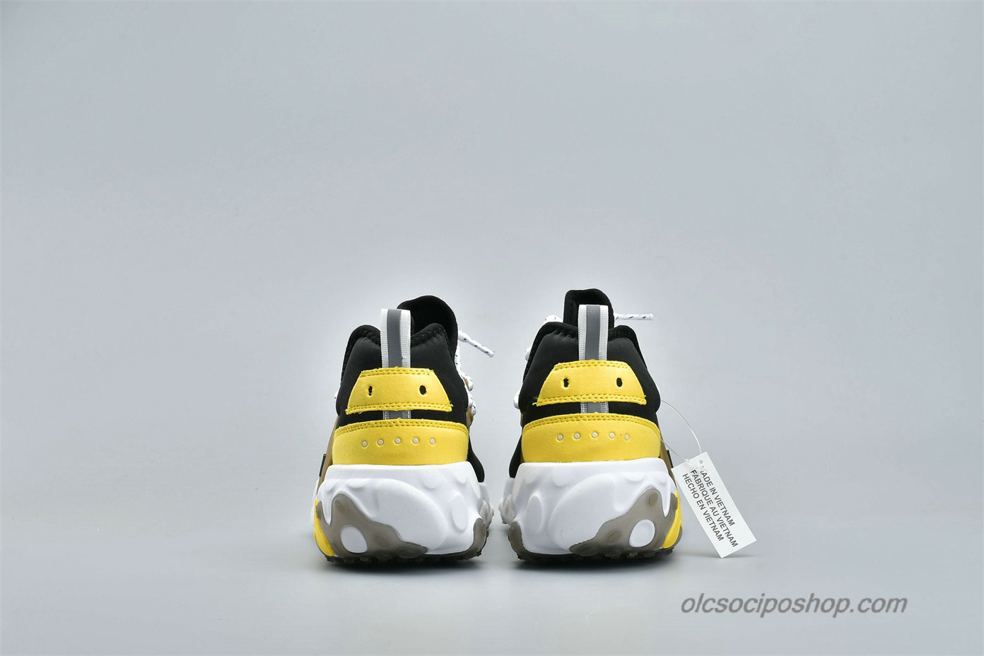 Nike Presto React Fekete/Barna/Sárga Cipők (AV2605-001)