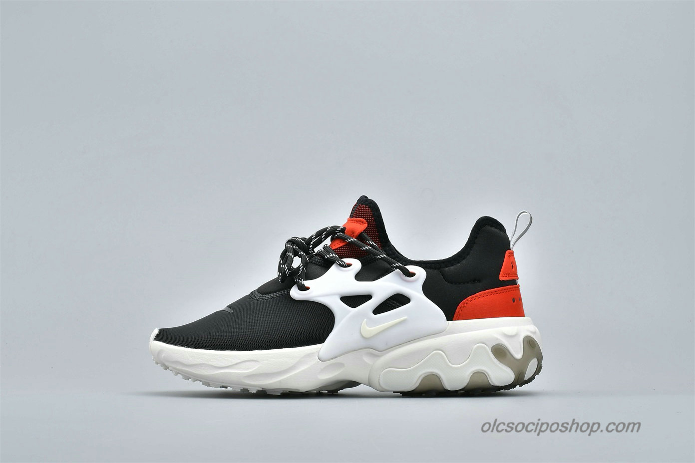 Nike Presto React Fekete/Fehér/Piros Cipők (AV2605-002)