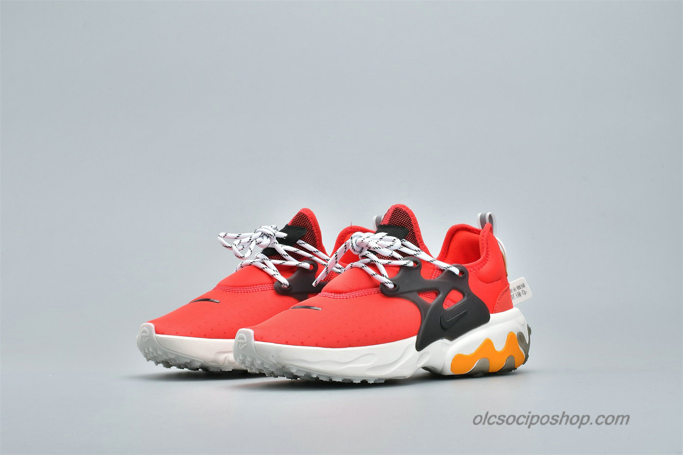 Nike Presto React Piros/Fekete/Narancs Cipők (AV2605-200)