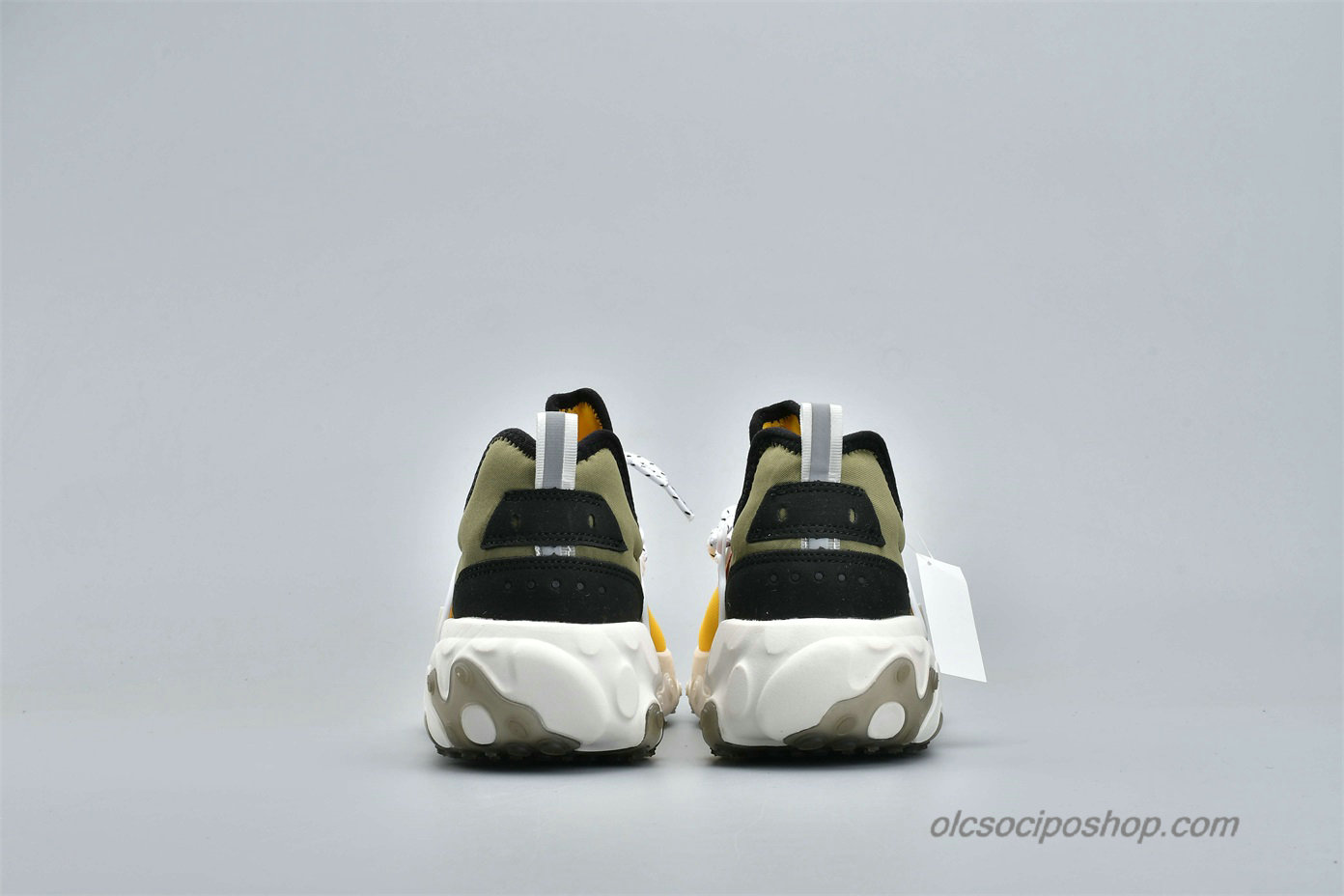 Nike Presto React Sárga/Fehér/Olajbogyó Cipők (AV2605-600)