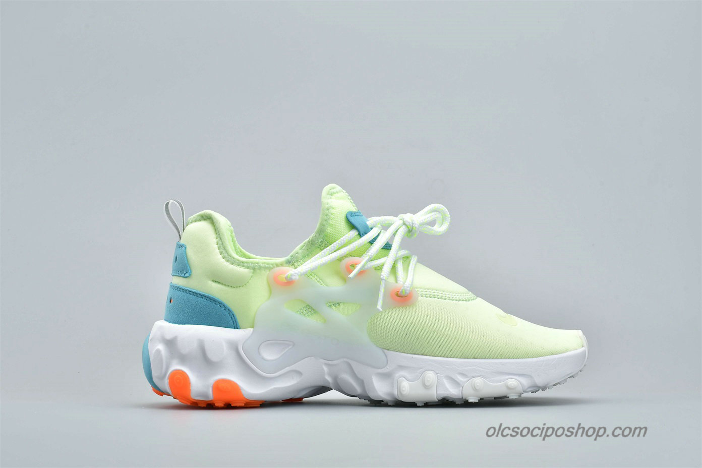 Nike Presto React Zöld/Világoskék/Narancs Cipők (AV2605-700)