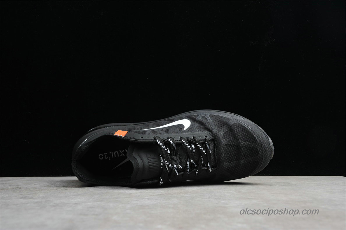 Férfi Off-White Nike Air Max Ignite Limitless UL 20 Fekete/Fehér Cipők (AJ5386-001)