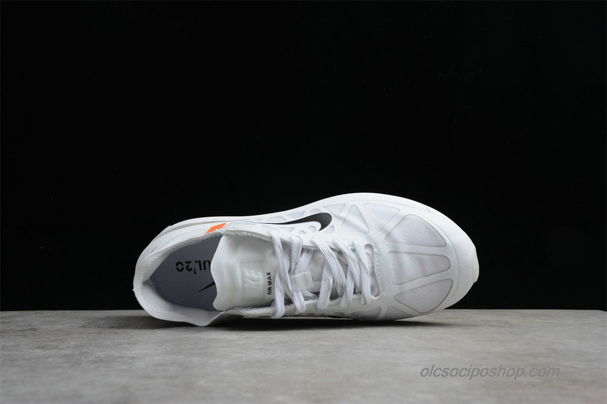Férfi Off-White Nike Air Max Ignite Limitless UL 20 Fehér/Fekete Cipők (AJ5386-101)