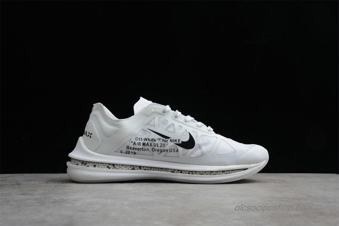 Férfi Off-White Nike Air Max Ignite Limitless UL 20 Fehér/Fekete Cipők (AJ5386-101)