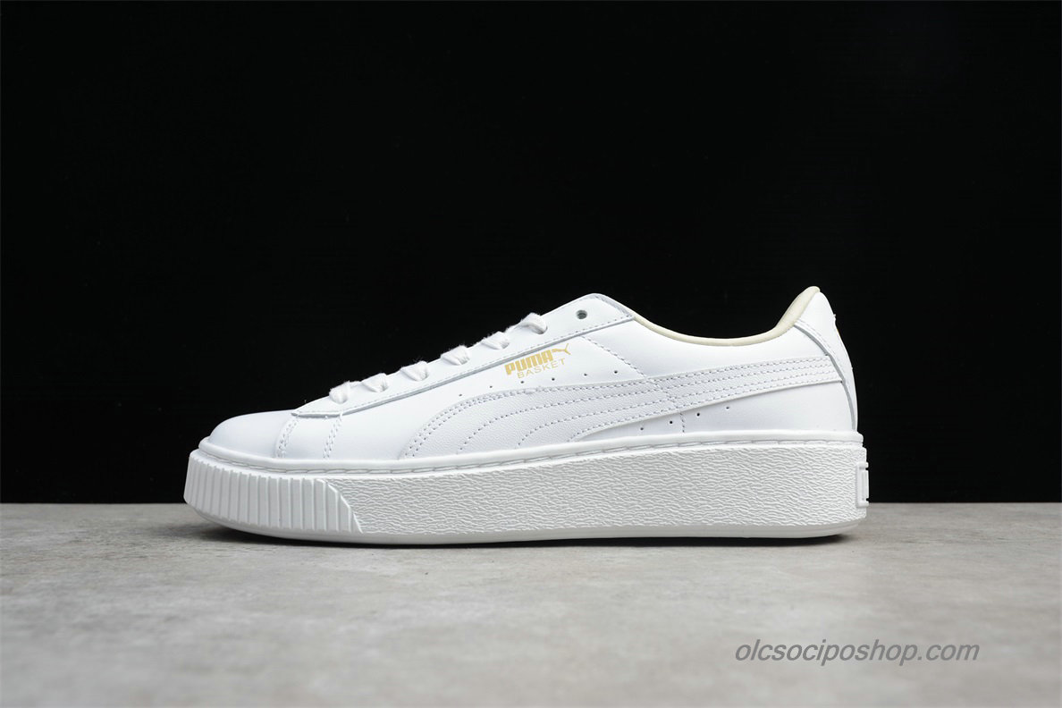 Puma Basket Platform Fehér Cipők (364040-04)