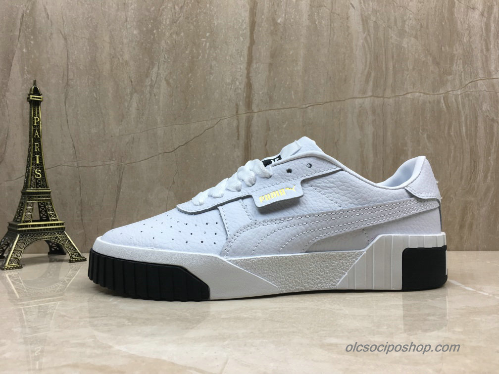 Női Puma Cali Fehér/Fekete Cipők (369155-03)