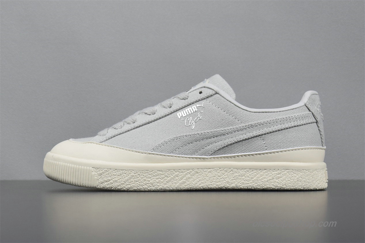 Női Puma Clyde x Diamond Szürke/Piszkosfehér Cipők (365651-02)