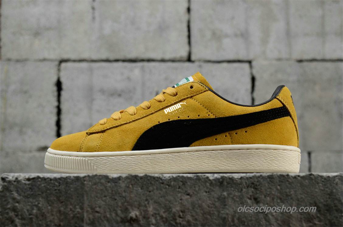 Puma Suede Classic Archive Sárgabarack/Fekete Cipők (365587-0313)