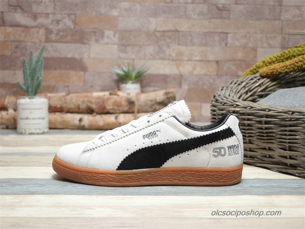 Puma Suede Classic Lau 50 Anniversary Fehér/Fekete Cipők