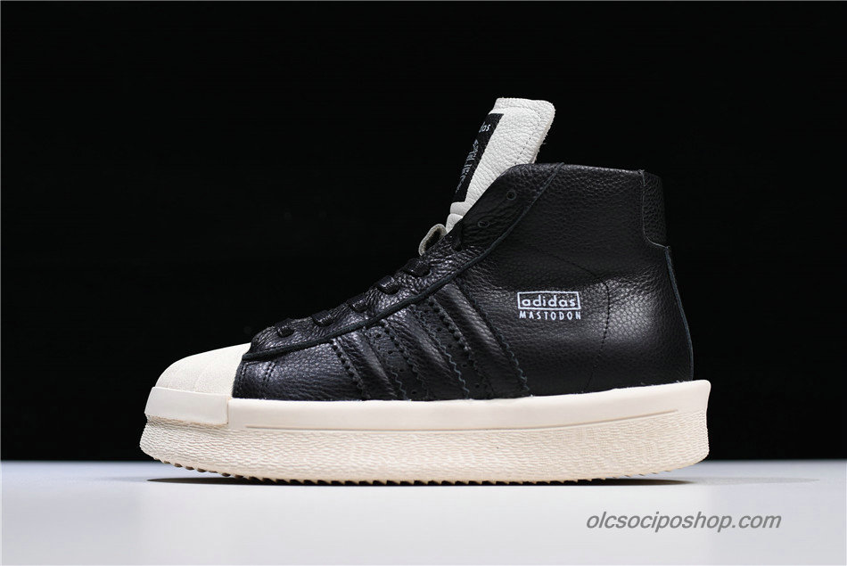 Adidas Mastodon Pro Model Ro Pearl High Fekete/Piszkosfehér Cipők