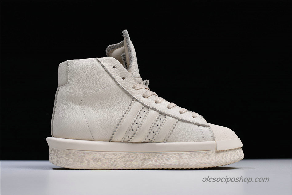 Adidas Mastodon Pro Model Ro Pearl High Piszkosfehér/Fekete Cipők