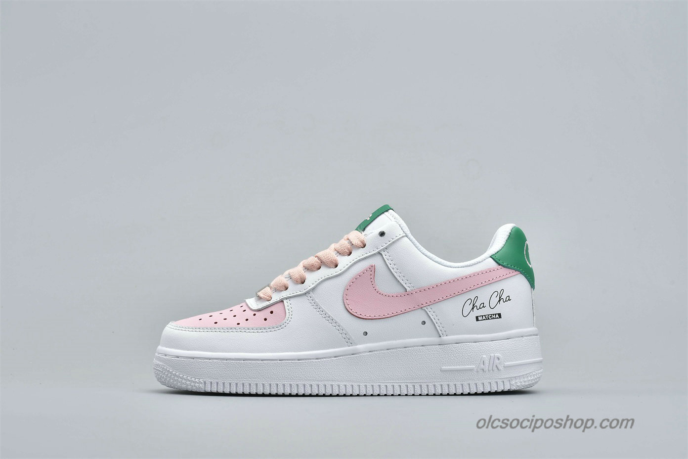 Női The 10 Nike Air Force 1 Low Fehér/Rózsaszín/Zöld Cipők (314219-130)