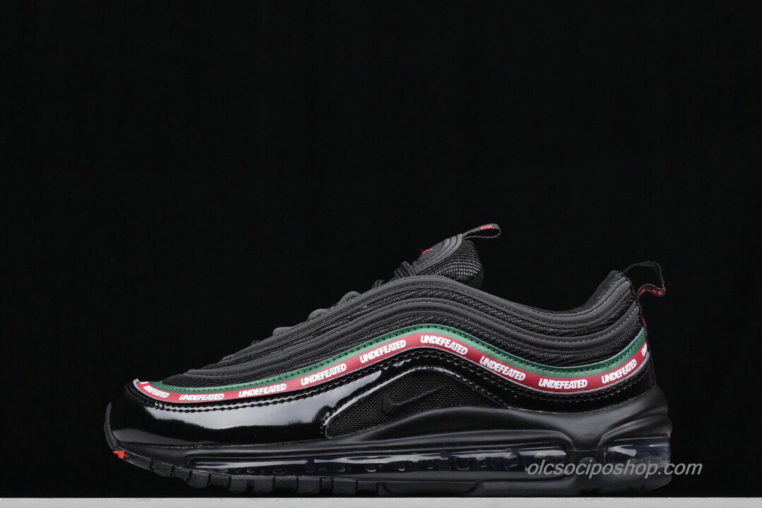 Undefeated x Nike Air Max 97 Fekete/Zöld/Piros Cipők