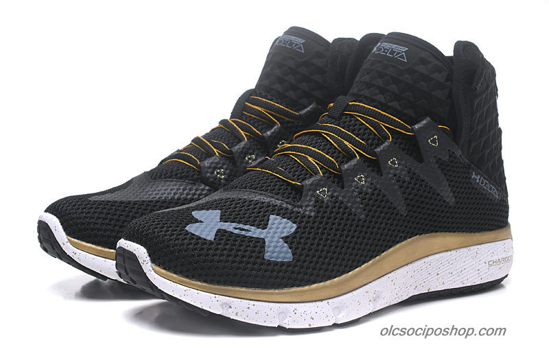 Férfi Under Armour Highlight Delta Fekete/Szürke/Arany Cipők