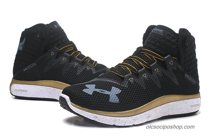Férfi Under Armour Highlight Delta Fekete/Szürke/Arany Cipők