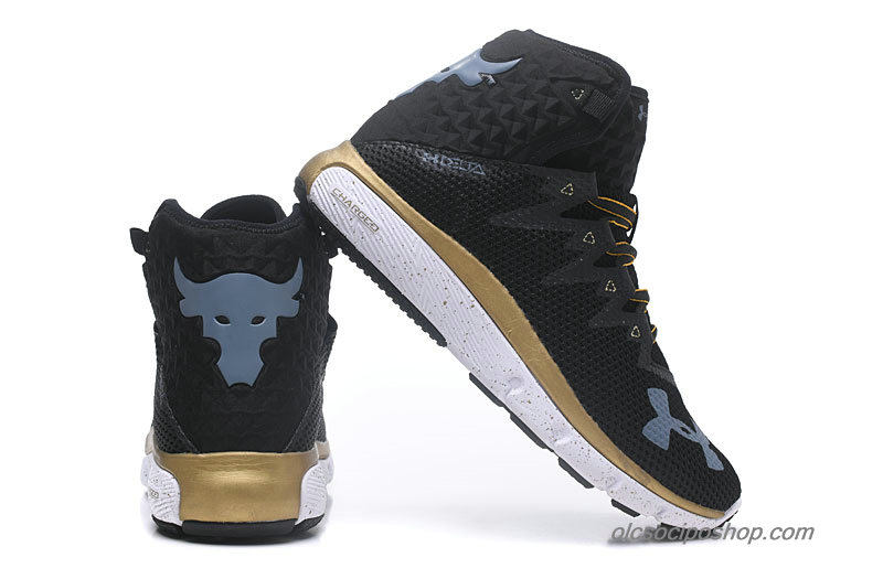 Férfi Under Armour Highlight Delta Fekete/Szürke/Arany Cipők