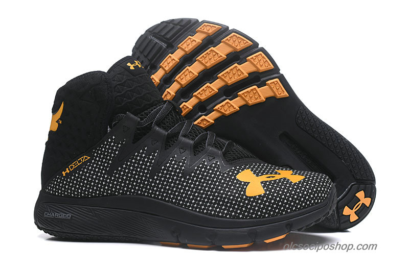 Férfi Under Armour Highlight Delta Fekete/Fehér/Arany Cipők