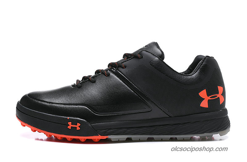 Férfi Under Armour Tempo Hybrid 2 Leather Fekete/Narancs Cipők