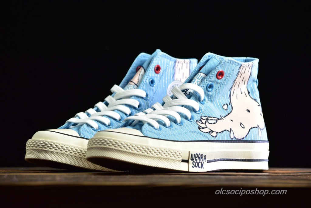 Undercover x Converse Chuck Taylor 70s Wear a Sock Kék/Rózsaszín Cipők (162054C)