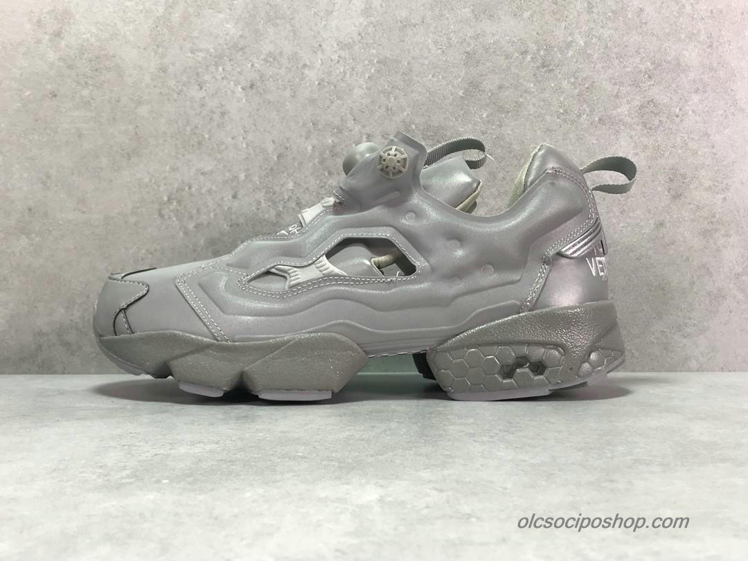 Vetements x Reebok Instapump Fury OG VET EMOJI Ezüst/Szürke Cipők (CN7287)