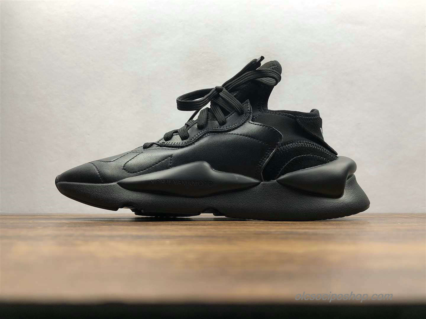 Yohji Yamamoto x Adidas Y-3 Kaiwa Chunky Fekete Cipők (A1616)