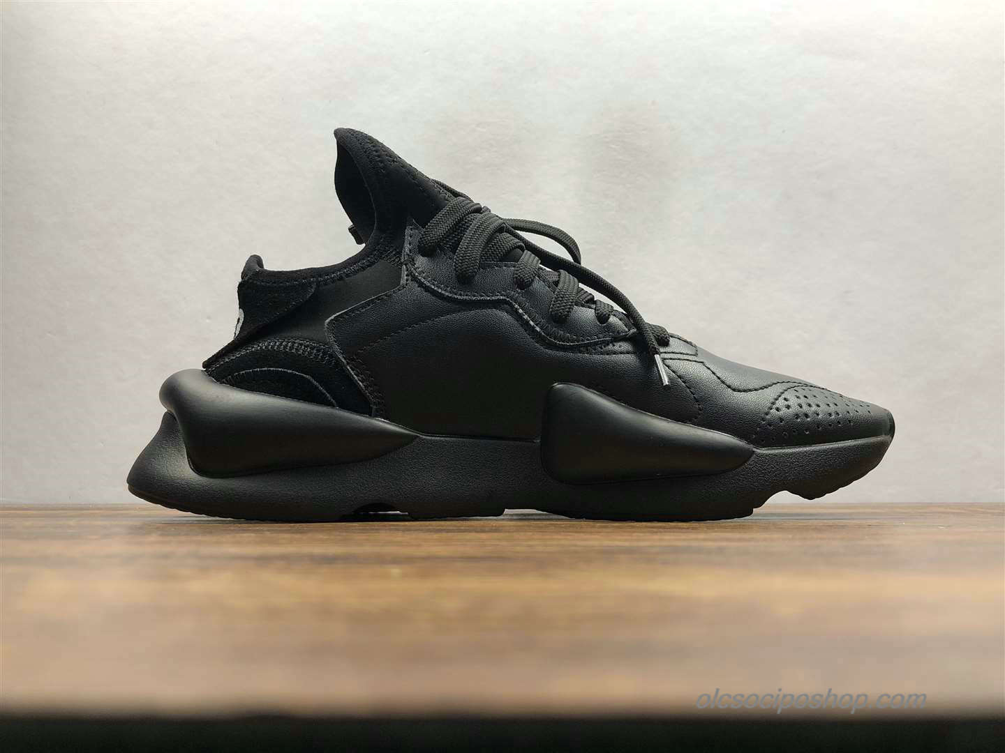 Yohji Yamamoto x Adidas Y-3 Kaiwa Chunky Fekete Cipők (A1616)