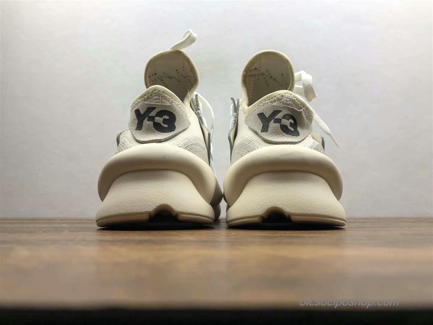 Yohji Yamamoto x Adidas Y-3 Kaiwa Chunky Világos szürke/Piszkosfehér Cipők (A1860)