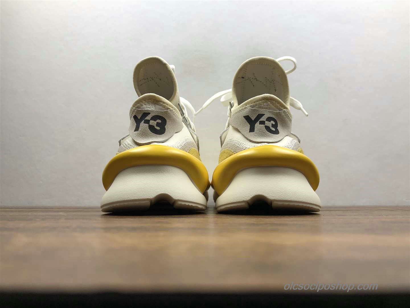 Yohji Yamamoto x Adidas Y-3 Kaiwa Chunky Sárga/Piszkosfehér Cipők (M3180)